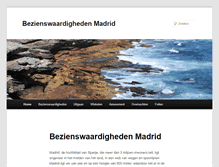 Tablet Screenshot of madridbezienswaardigheden.com